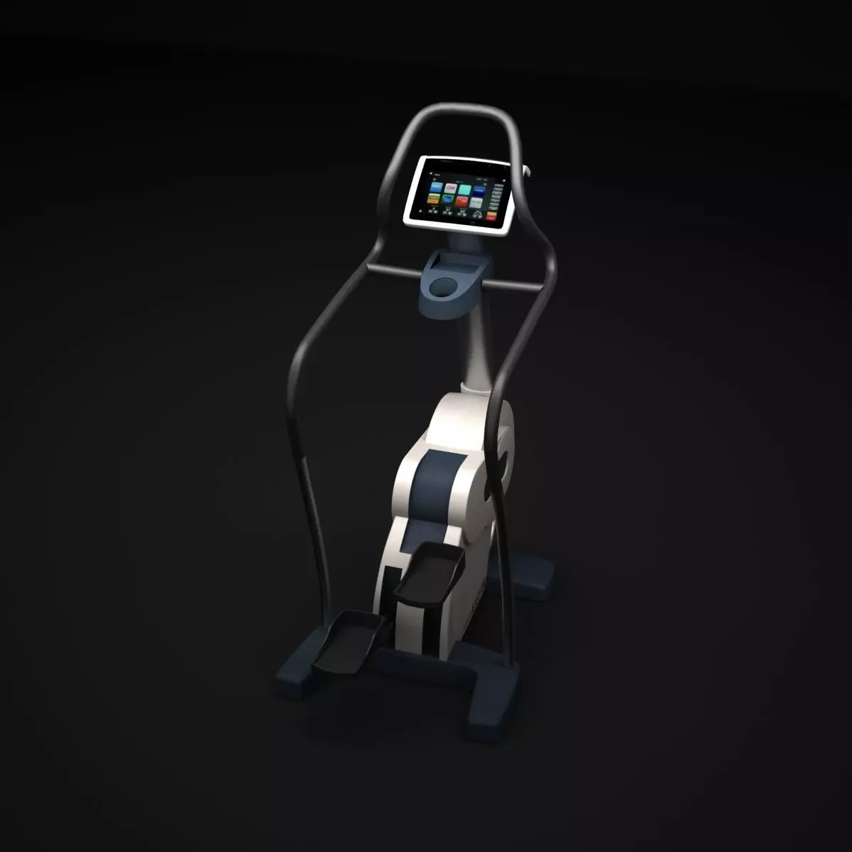 Step machine 3D model_0