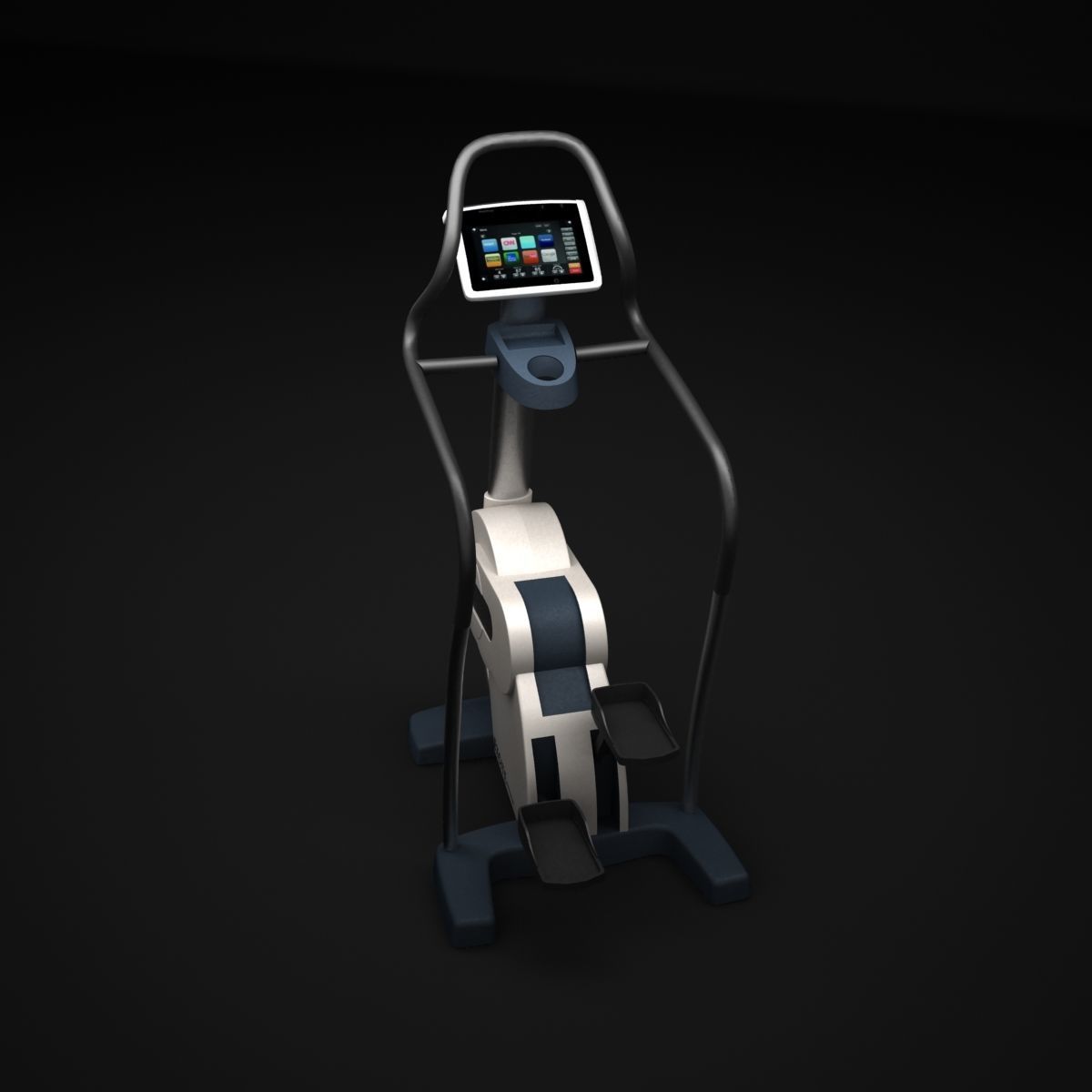 Step machine 3D model_1