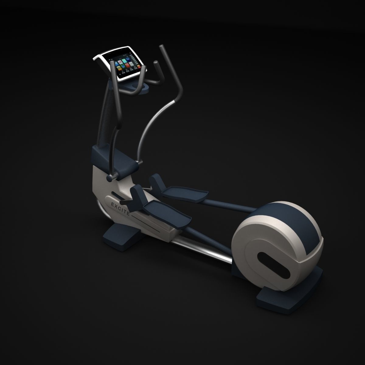 Synchro machine 3D model_2