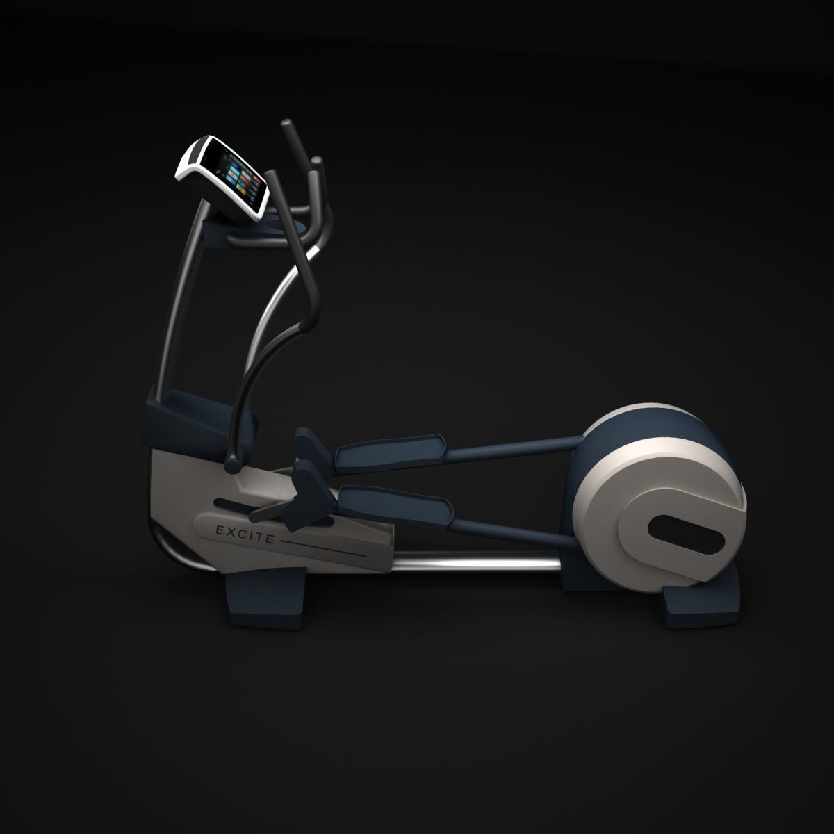 Synchro machine 3D model_3
