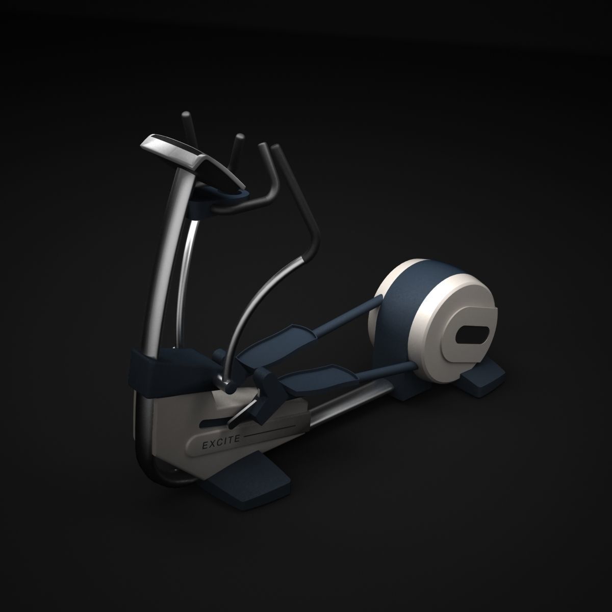 Synchro machine 3D model_4
