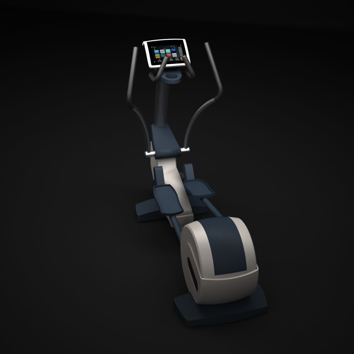 Synchro machine 3D model_1