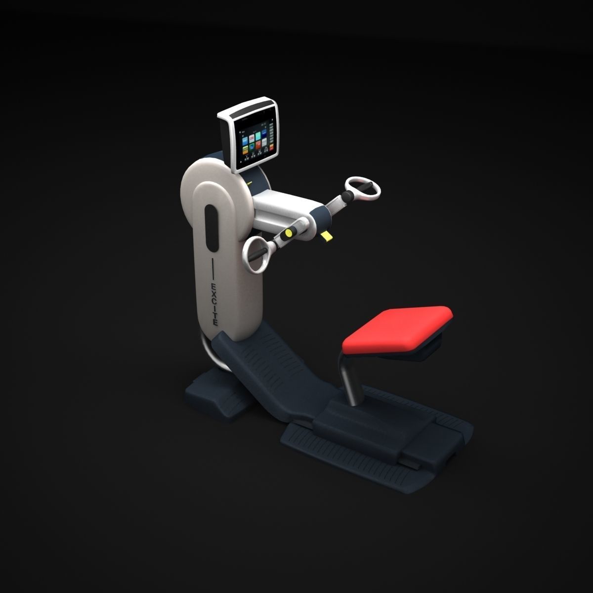 Top Machine 3D model_2