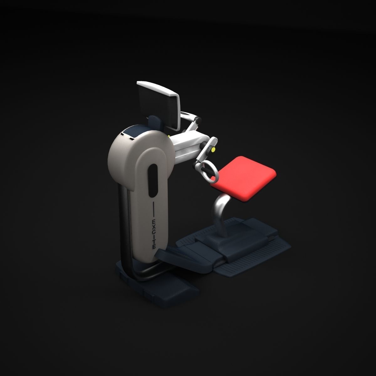 Top Machine 3D model_4