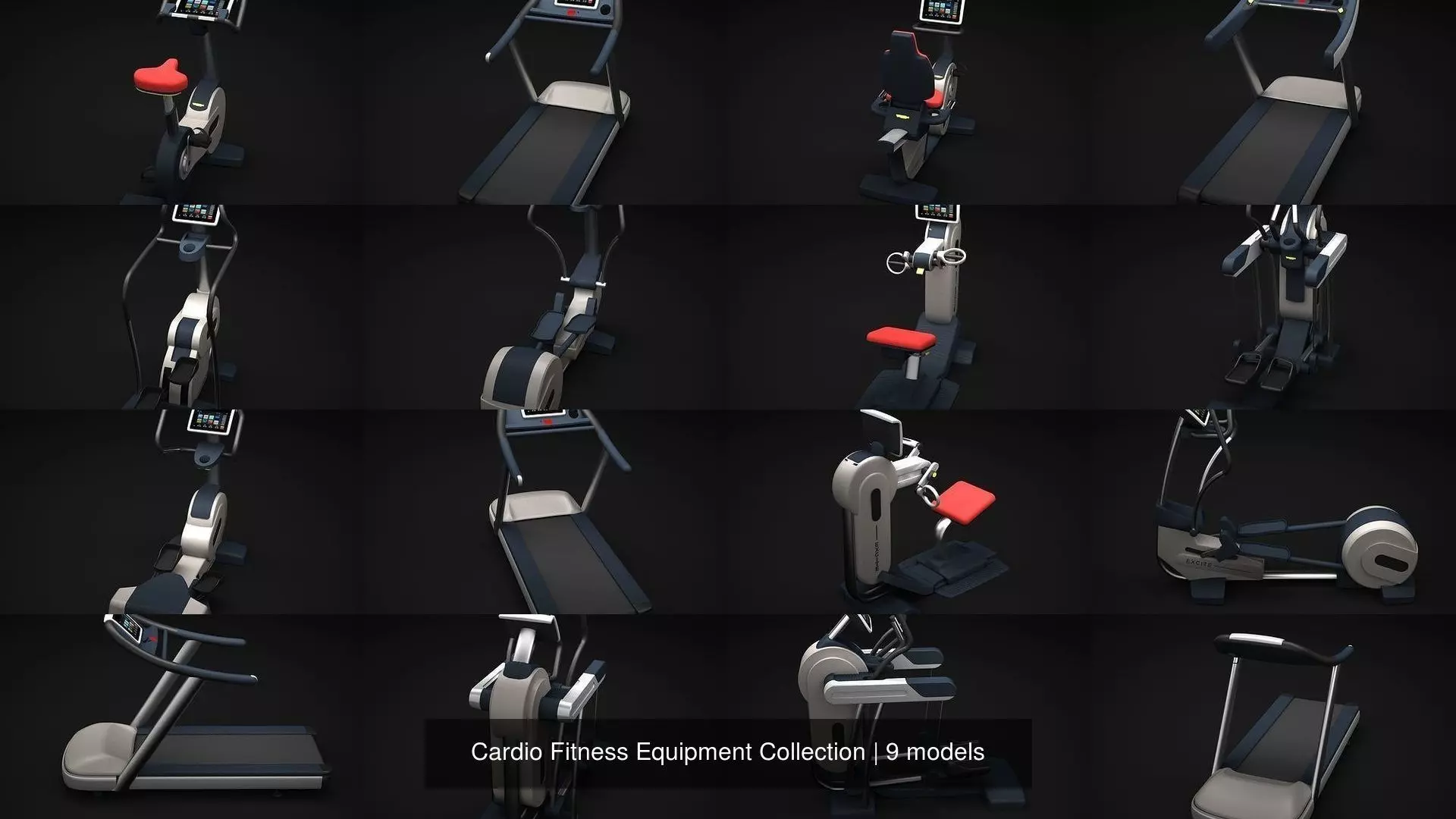 Cardio Fitness Equipment Collection _0