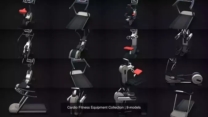 Cardio Fitness Equipment Collection 