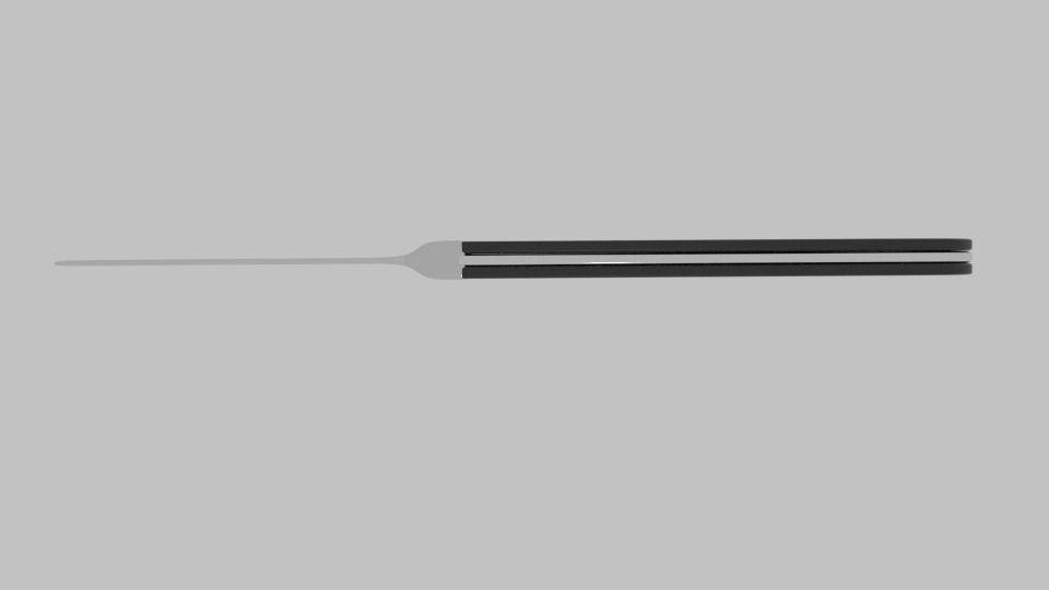 Spitzenklasse knife Low-poly 3D model_3