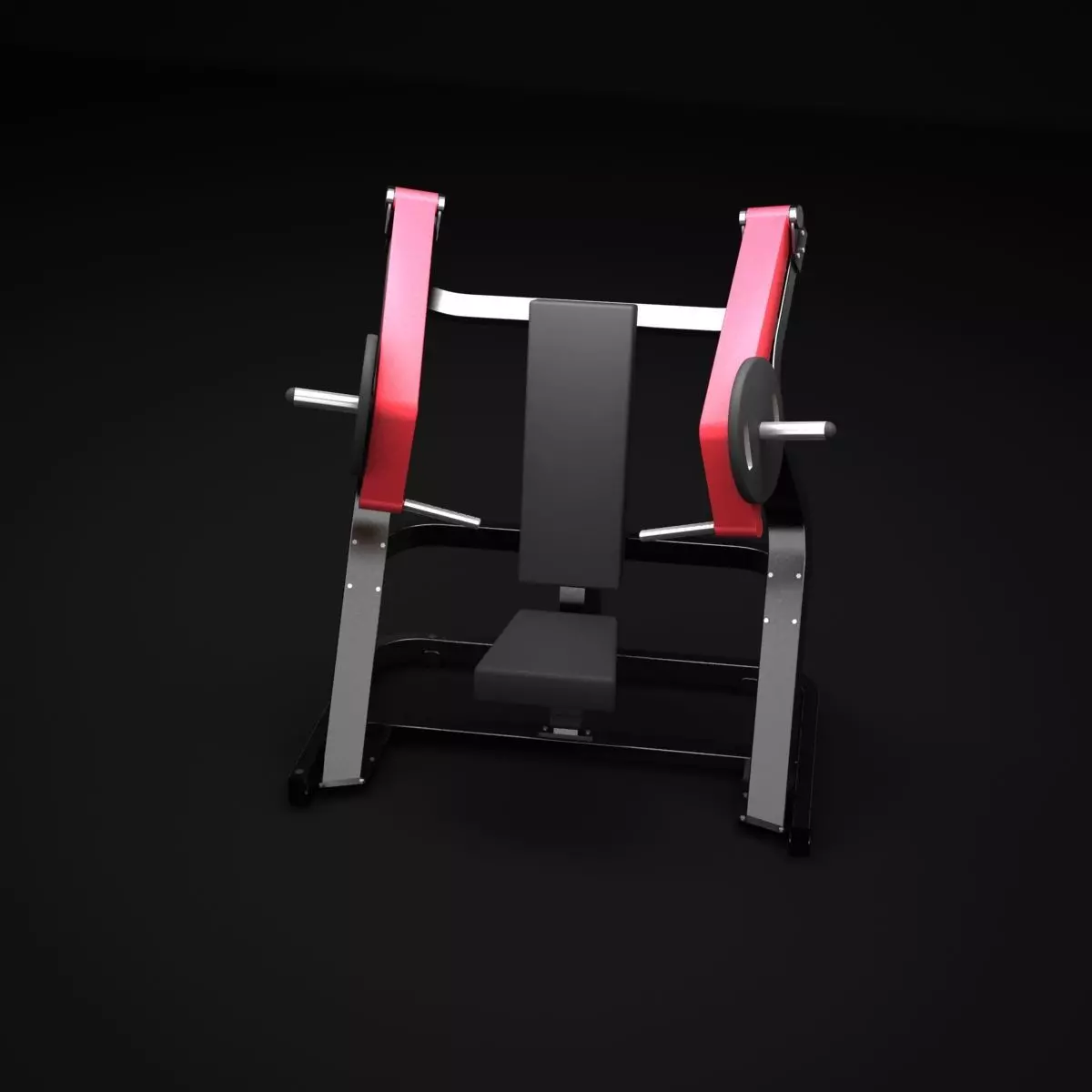Incline Press 3D model
