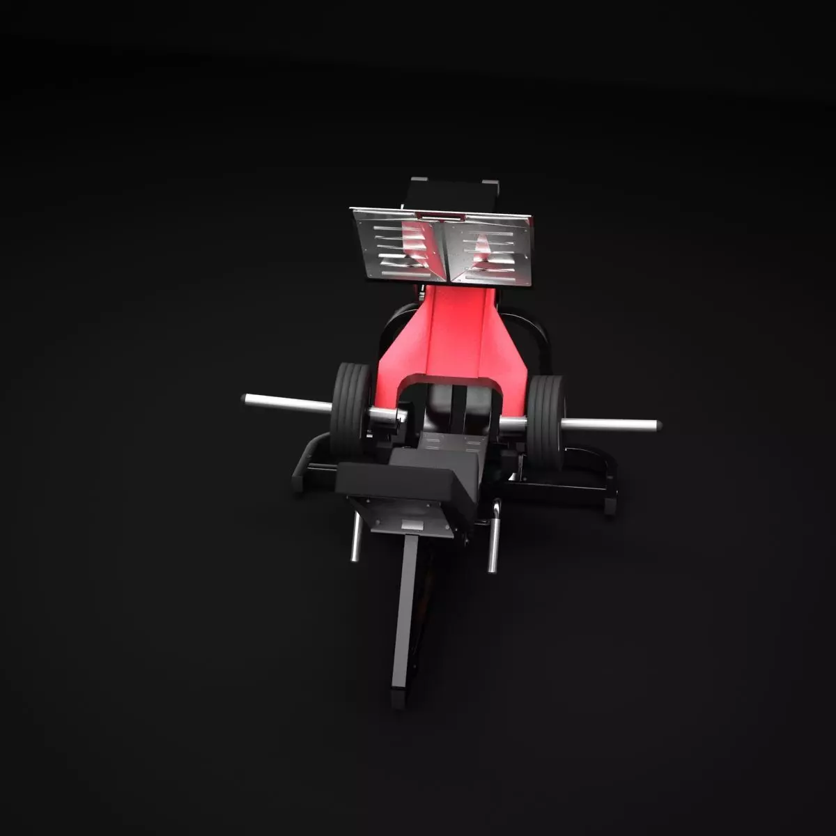Leg Press 3D model_0