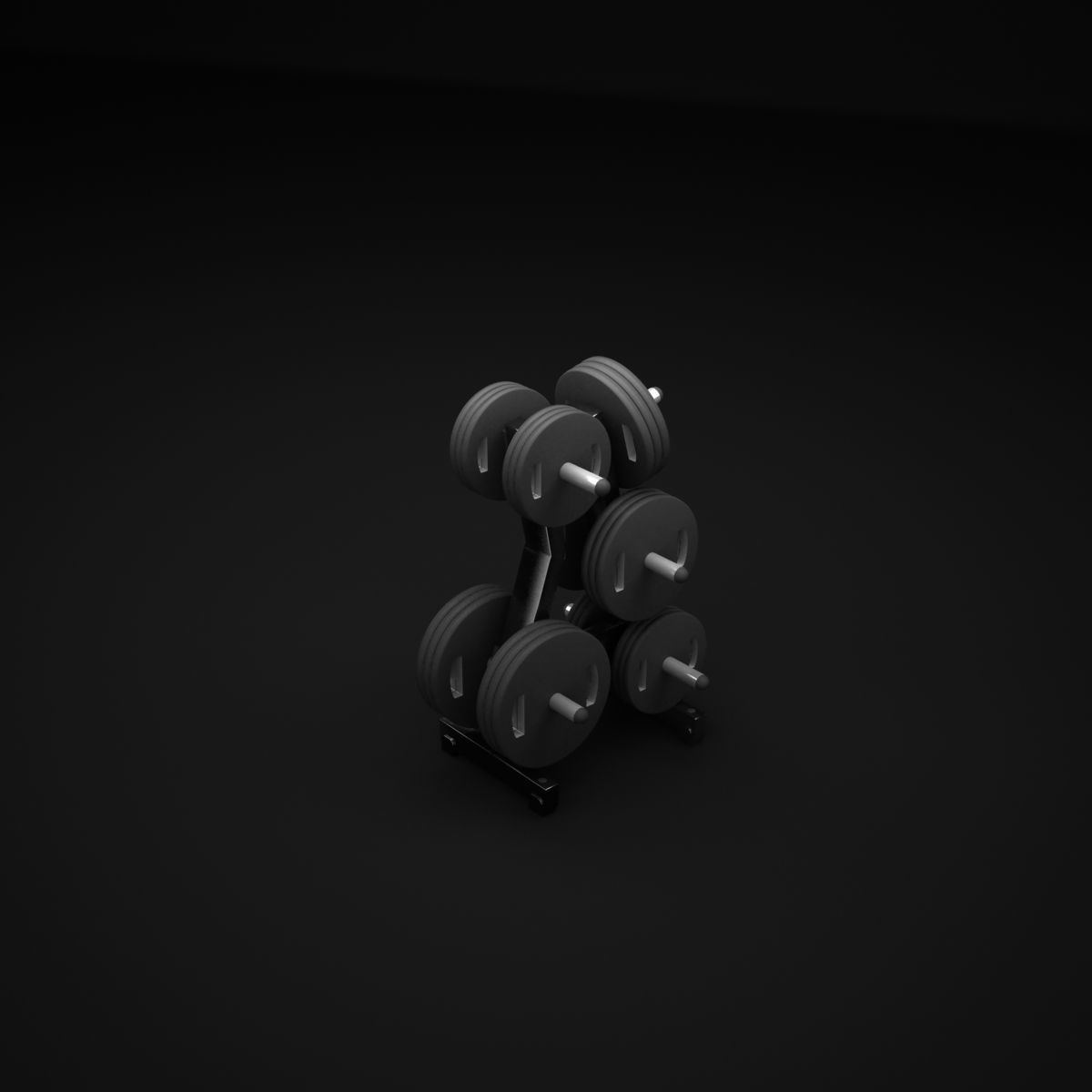 Plate Tree 3D model_4