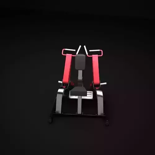 Row Machine 3D model