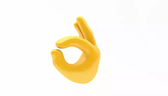 EMOJI HAND OK ICON