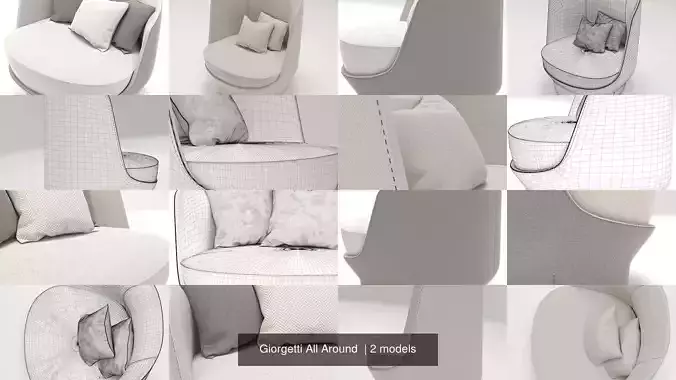 Giorgetti All Around  3D Model Collection