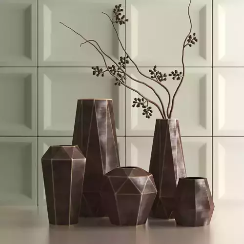 set1100 set of vases