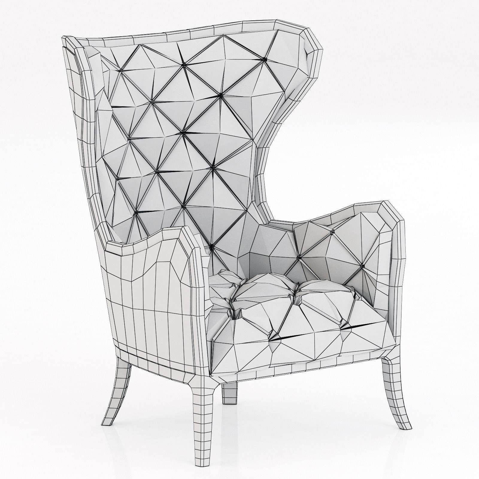 Mobilidea BRETA armchair 3D model_6