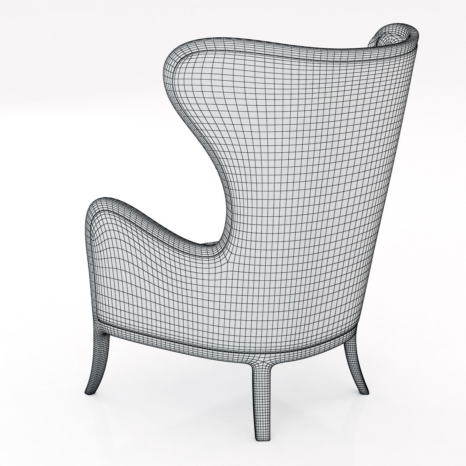 Mobilidea BRETA armchair 3D model_10
