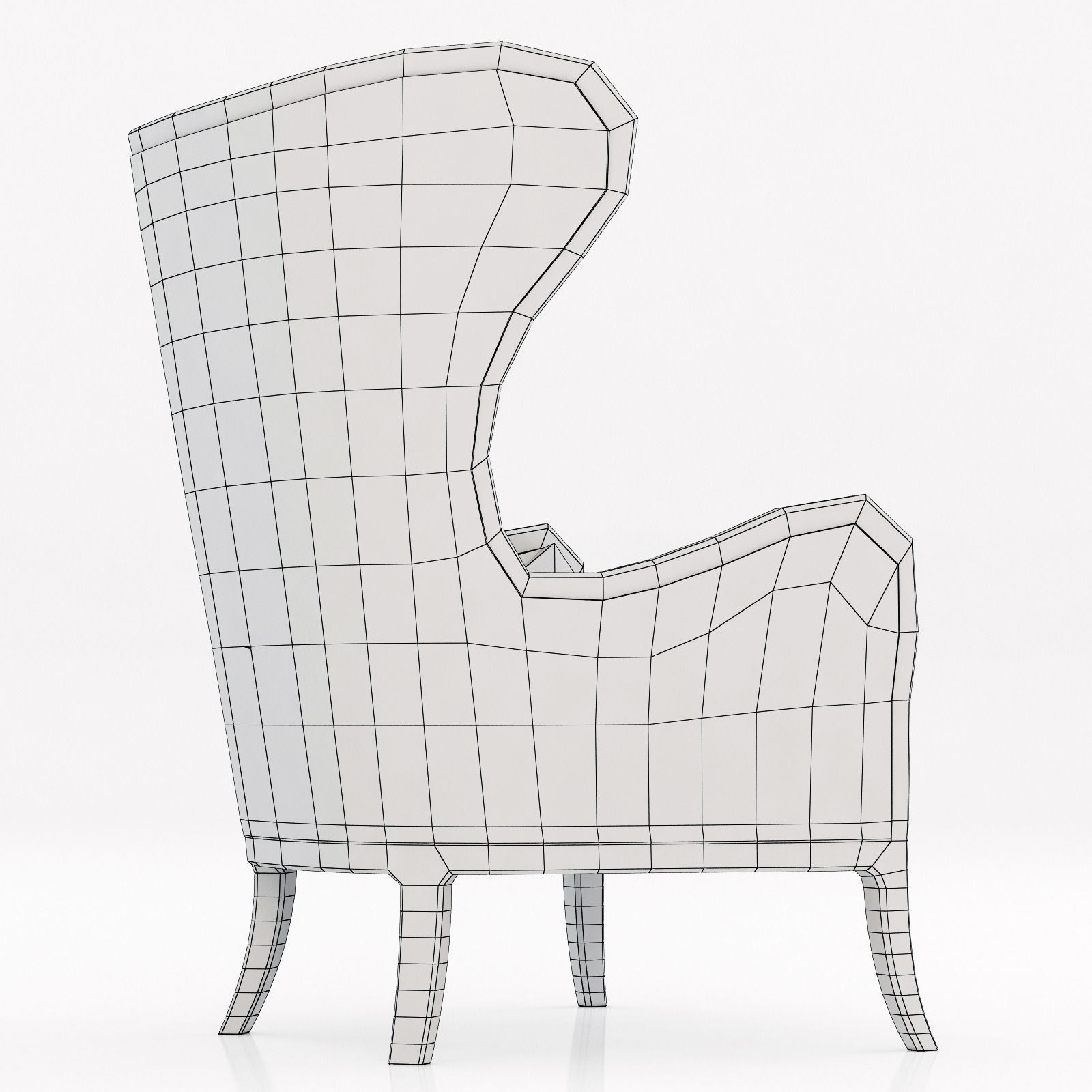 Mobilidea BRETA armchair 3D model_9