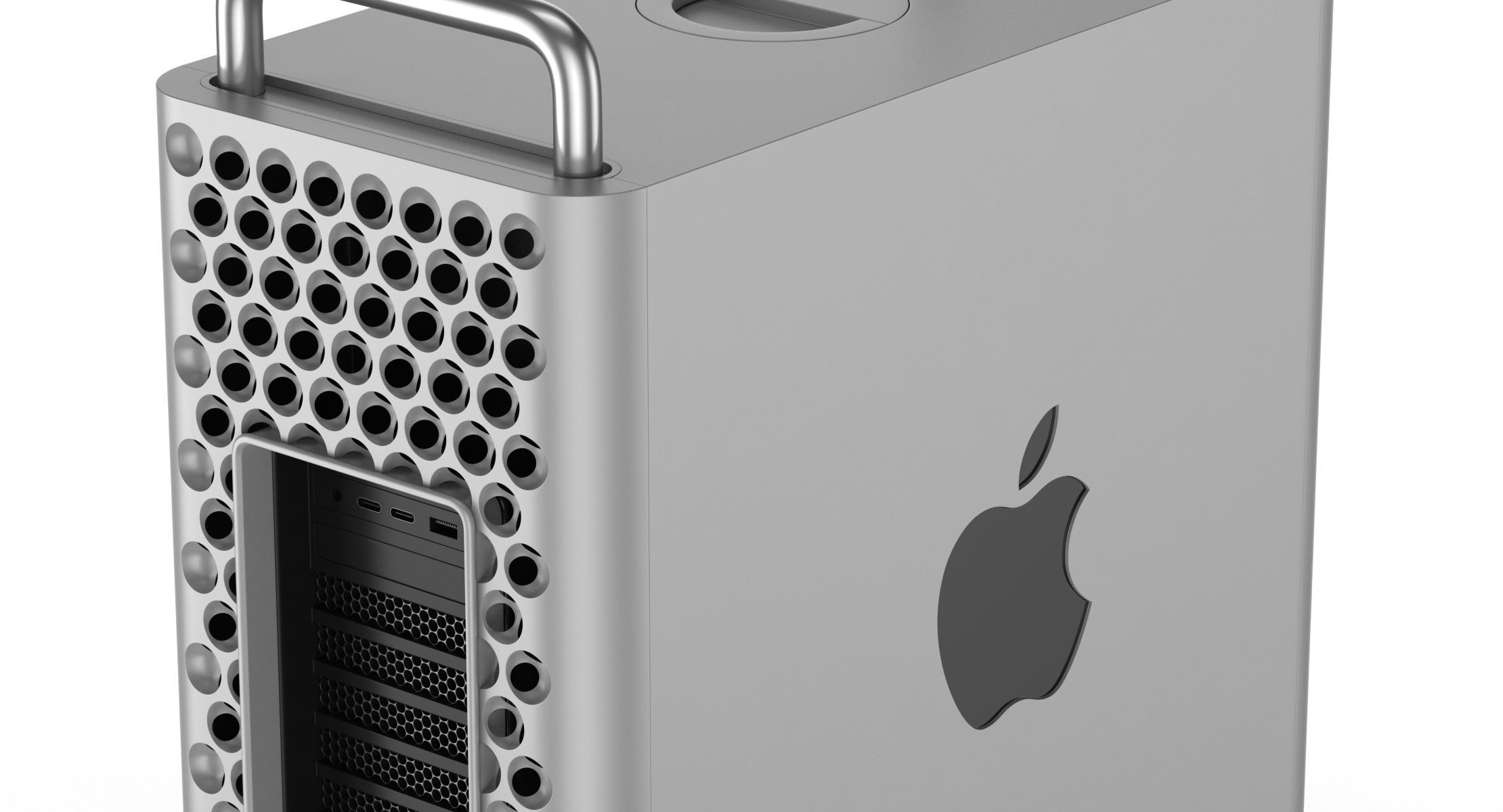 Apple Mac Pro 2019 Set 3D model_11