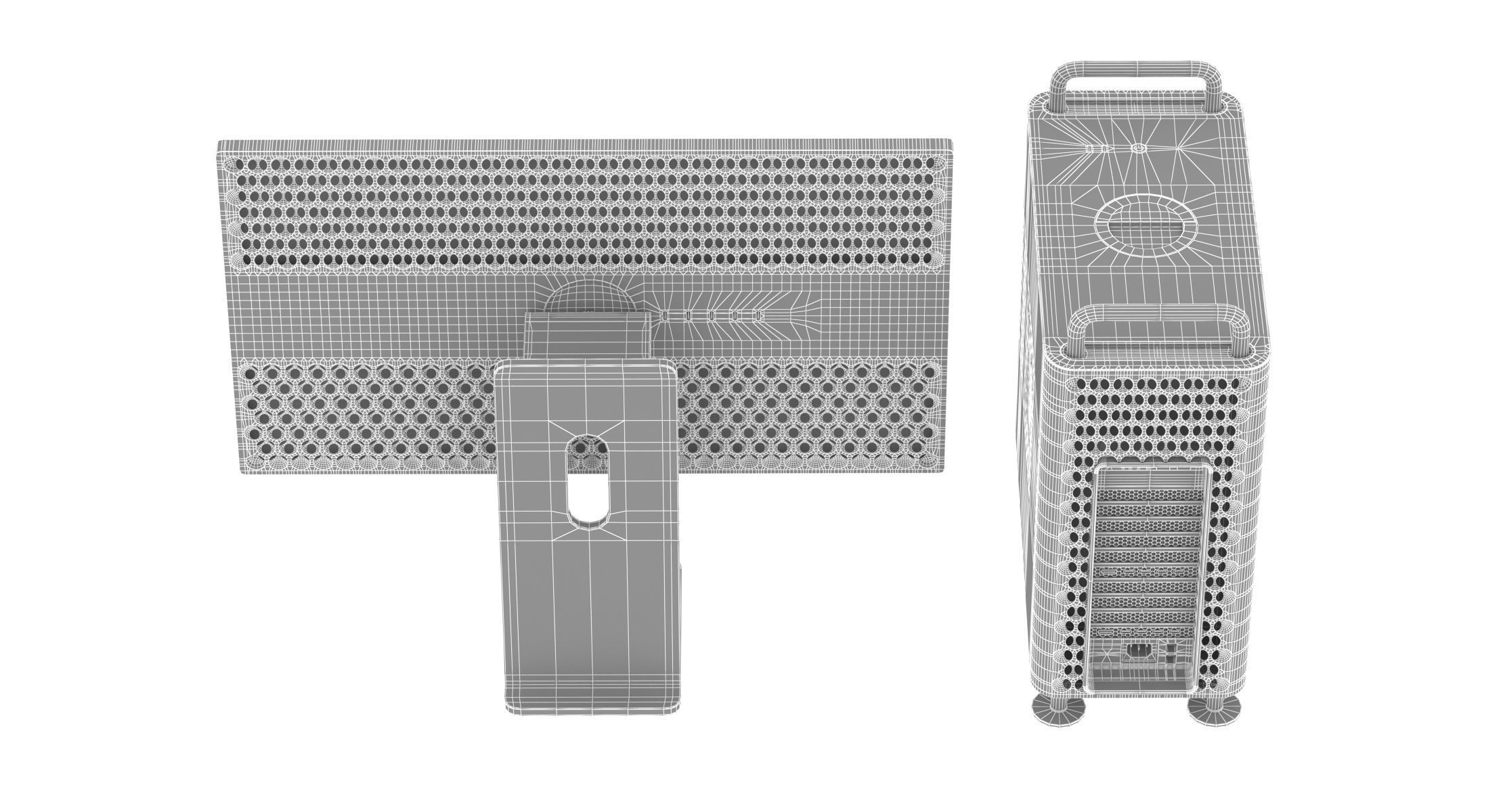 Apple Mac Pro 2019 Set 3D model_18