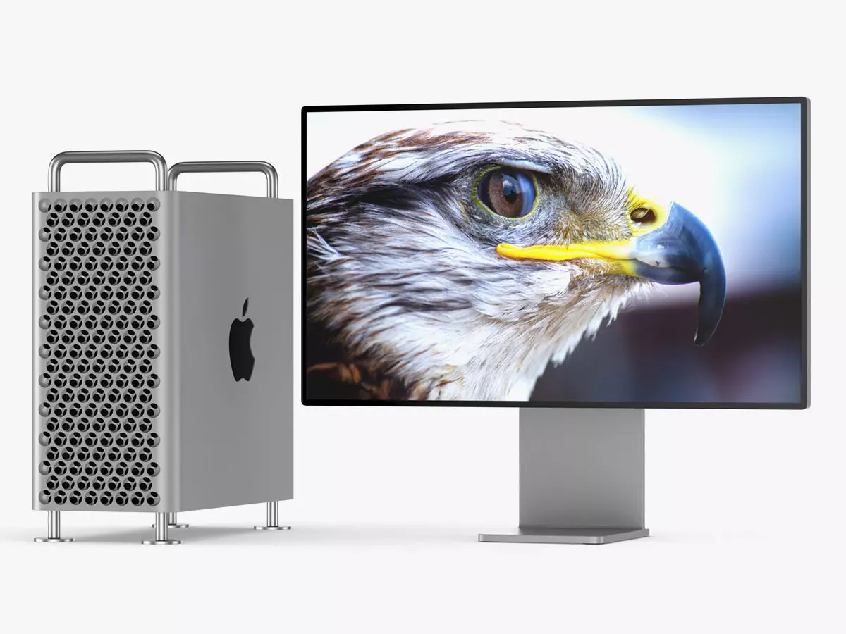 Apple Mac Pro 2019 Set 3D model_0
