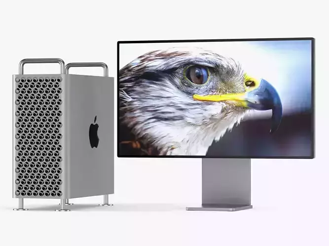 Apple Mac Pro 2019 Set 3D model
