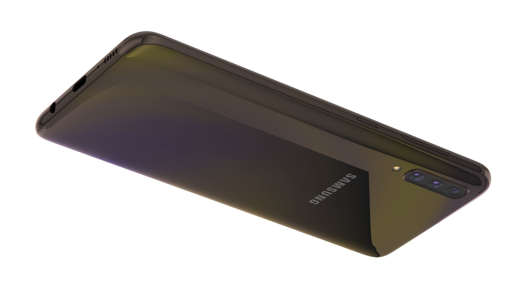 Samsung Galaxy A50 3D model_3