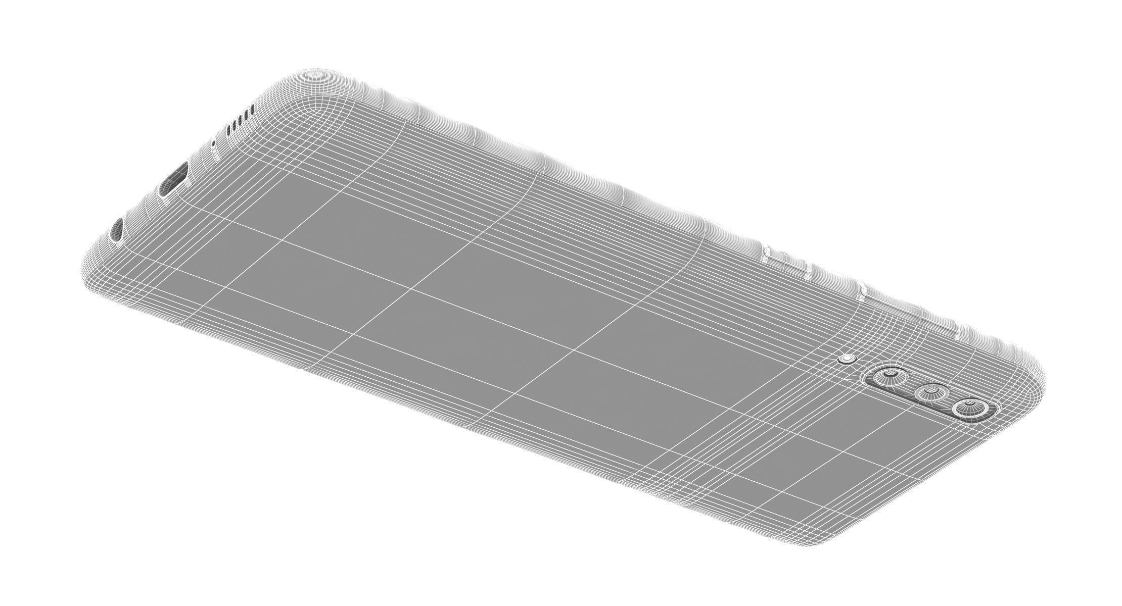 Samsung Galaxy A50 3D model_9