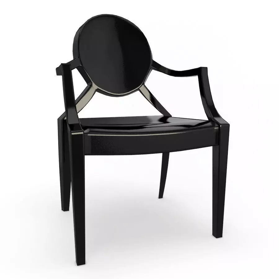 Ghost Chair Starck Free 3D model