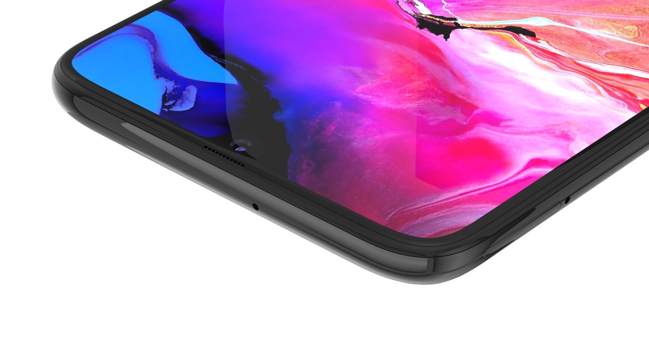 Samsung Galaxy A70 3D model_7