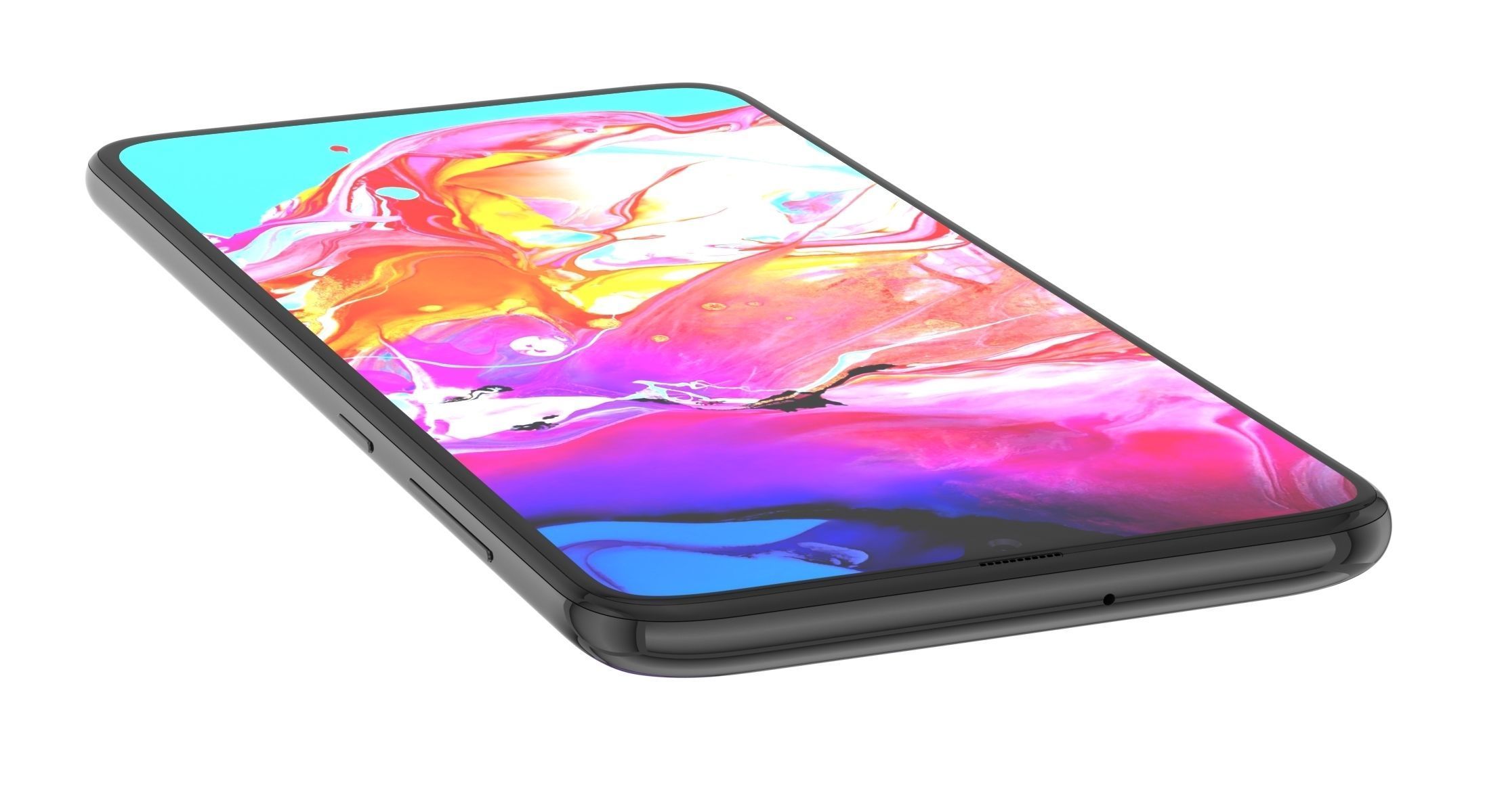 Samsung Galaxy A70 3D model_4