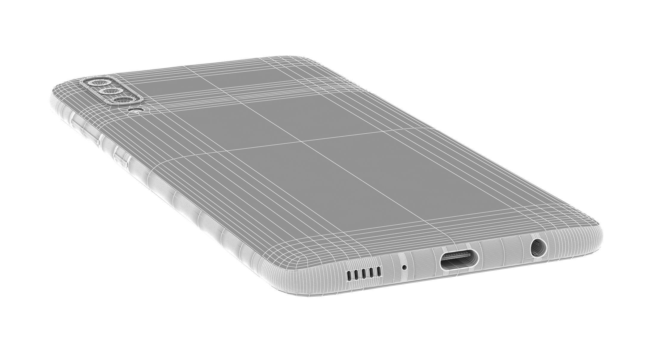 Samsung Galaxy A70 3D model_11
