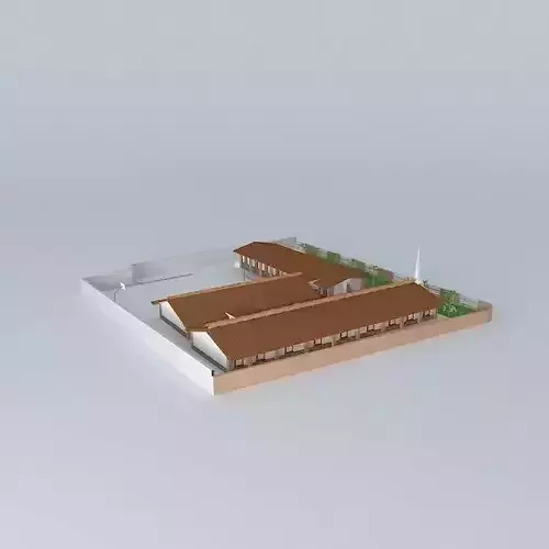 LDS. Centro de Reunion Mormon, Capilla Estaca de Trinidad, Bolivia.