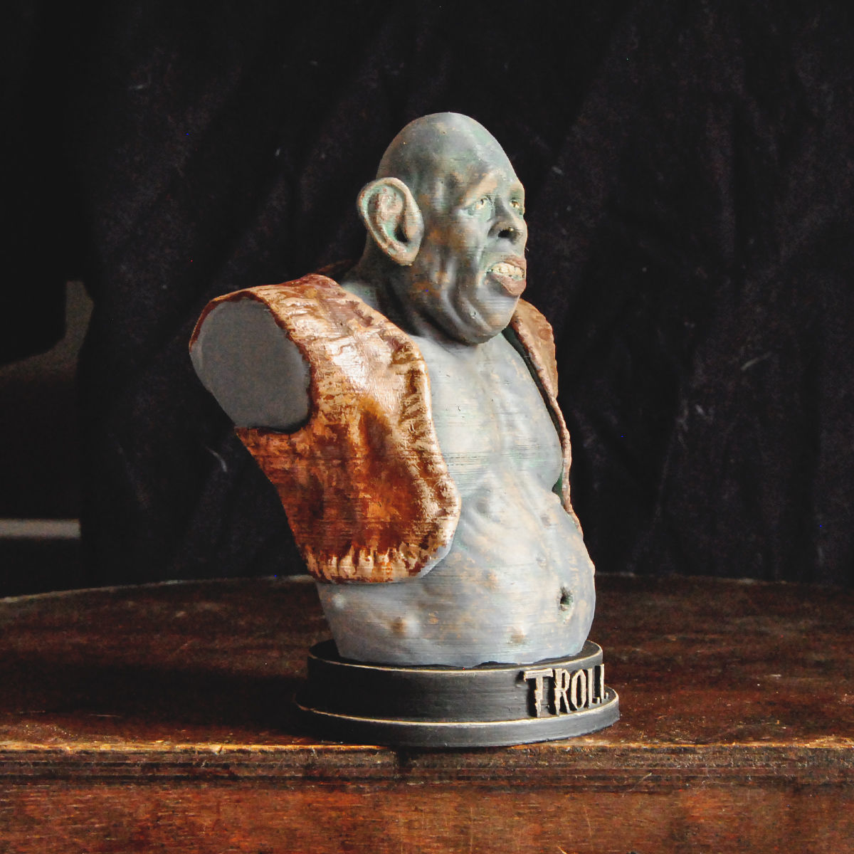 Troll - Sorcerers Stone 3D print model_3