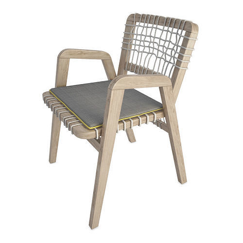 Inout Outdoor Chair Gervasoni 3D model