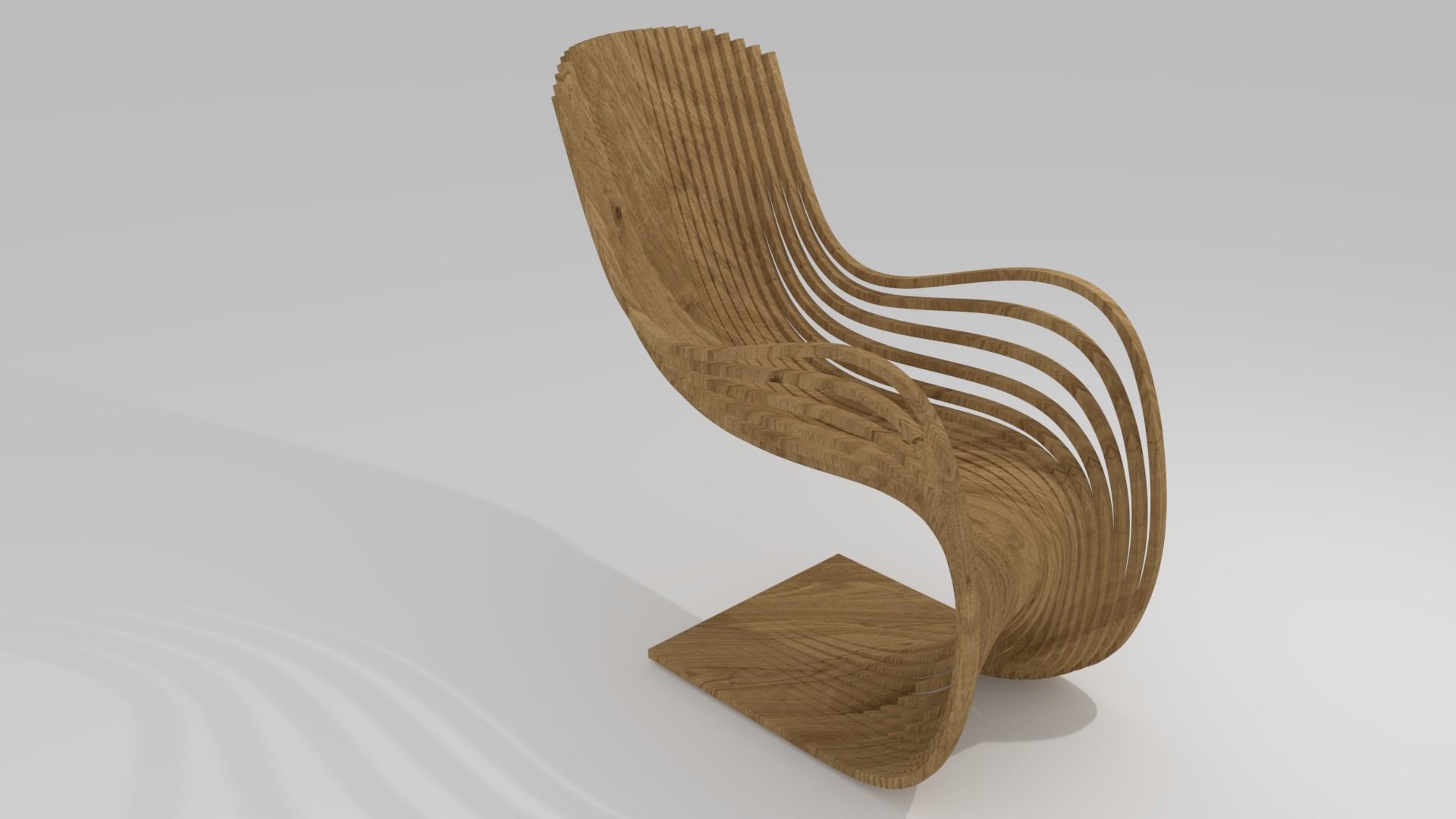 Pipo Chair 3D model_1