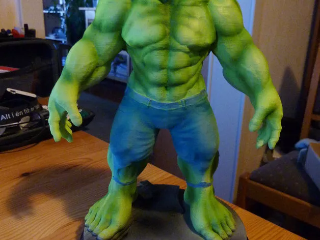 Hulk from the avengers Free 3D print model