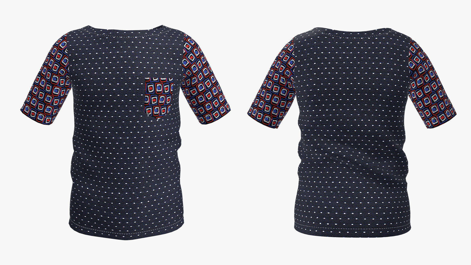 childrens clothes for Boys 3d model 3D model_3