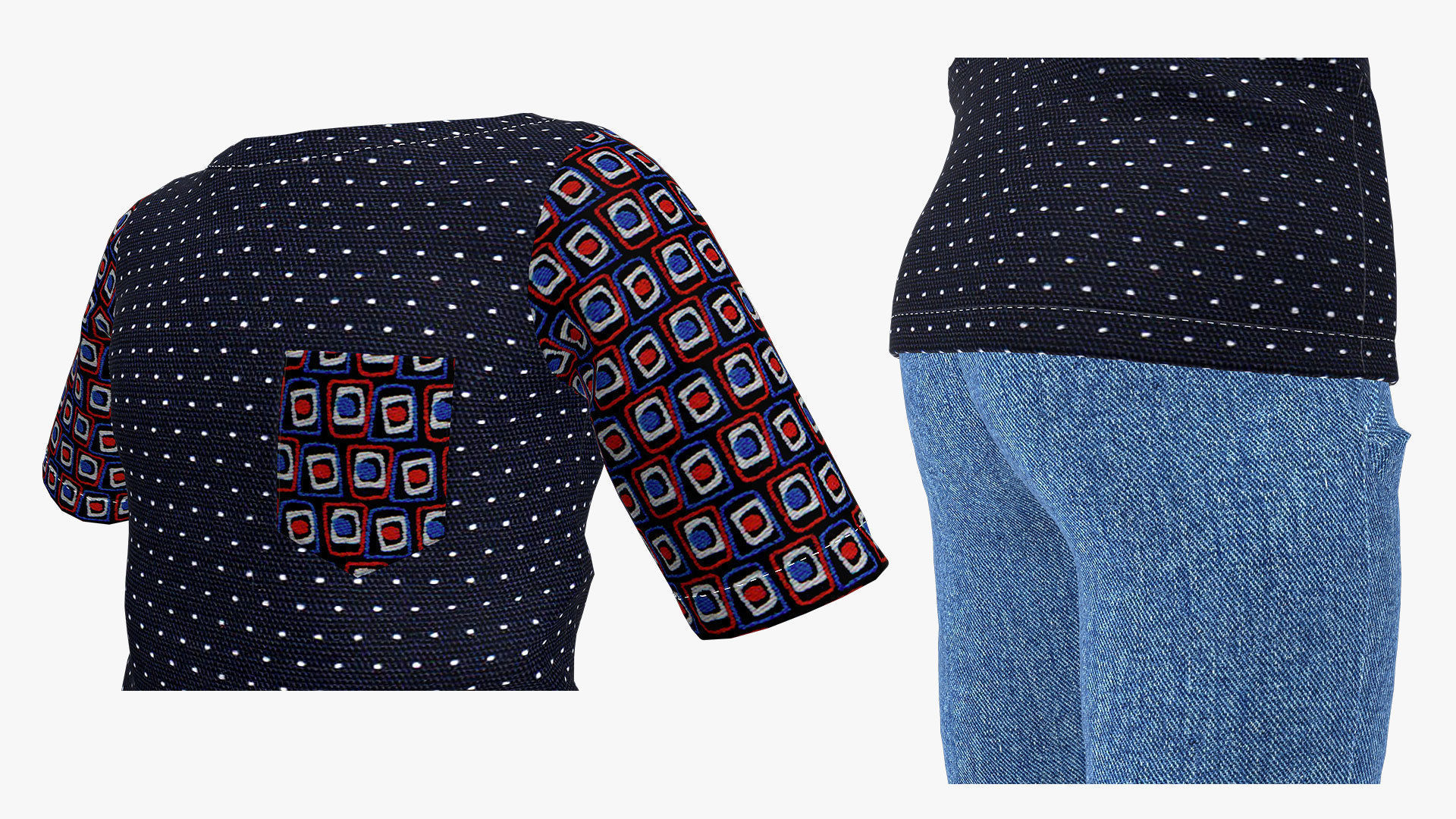 childrens clothes for Boys 3d model 3D model_5