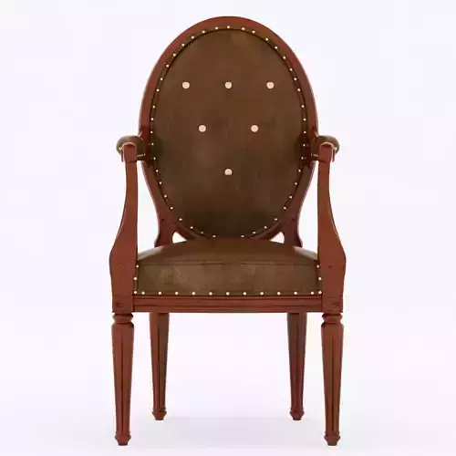 Fauteuil medaillon chair 3D model