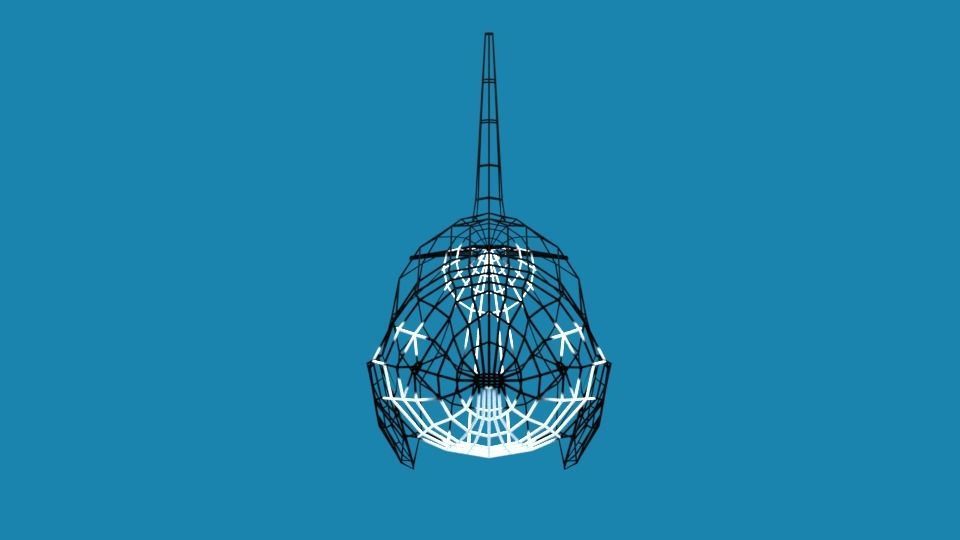 Low Poly Cartoon Orca Killer Whale Low-poly 3D model_13