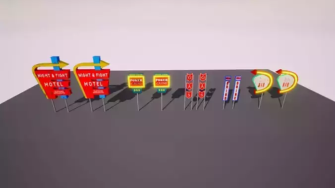 Retro Billboards-Signs Pack