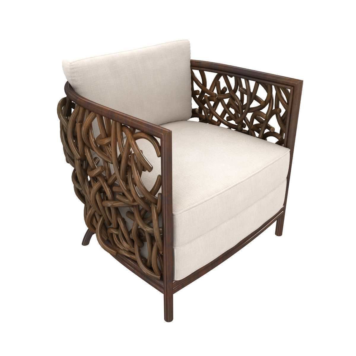 Palecek auburn lounge chair 3d model 3D model_5