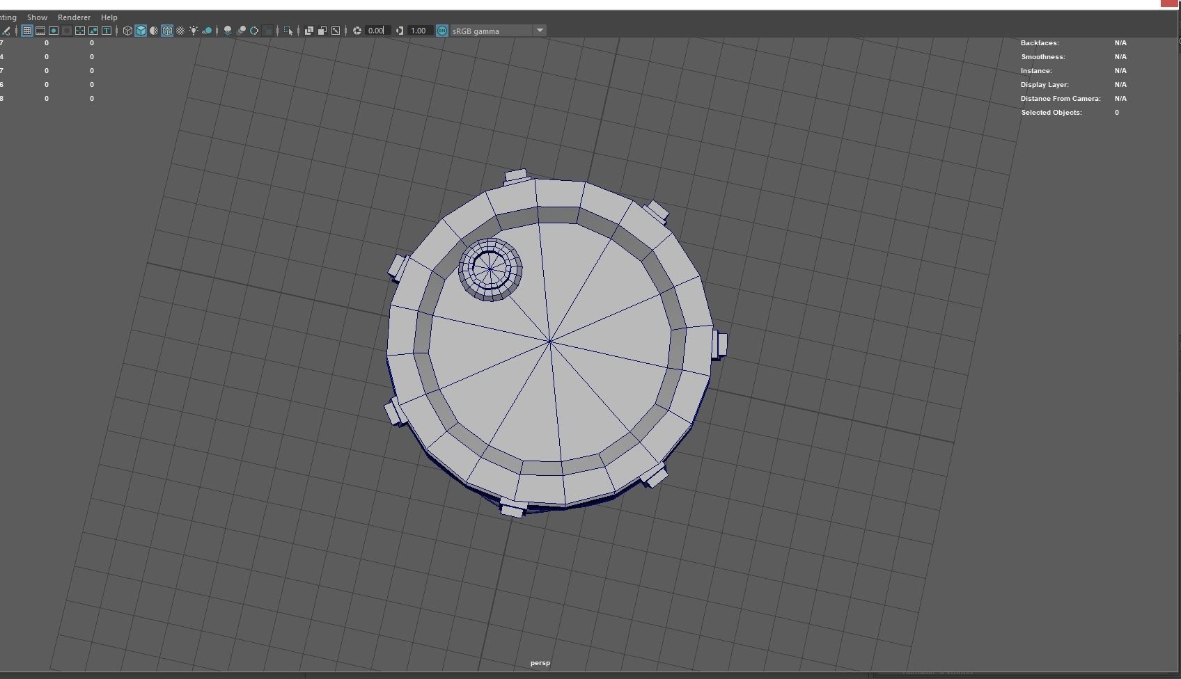 Mysterious Barrel Low-poly 3D model_11