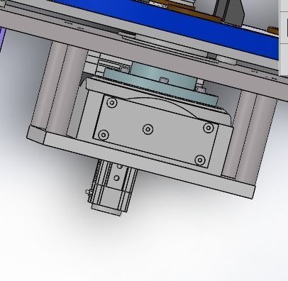 The rotary plate feeding and unloading device 3D model_10