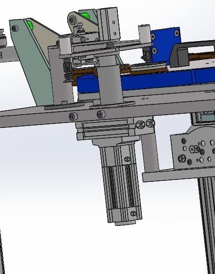 The rotary plate feeding and unloading device 3D model_9