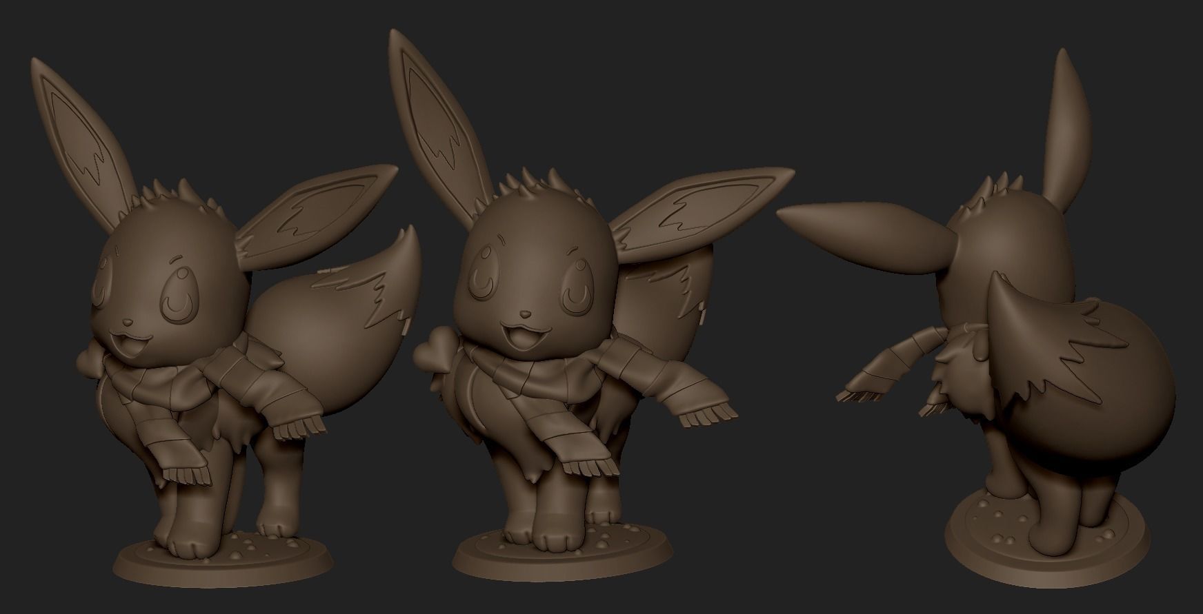 Pokemon - Eevee 3D print model_5