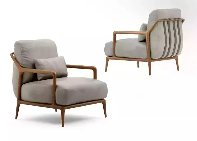 Philipp Selva Indigo armchair 