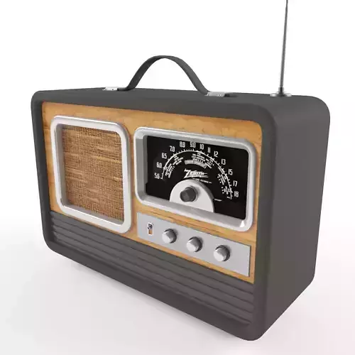 Old vintage amp radio