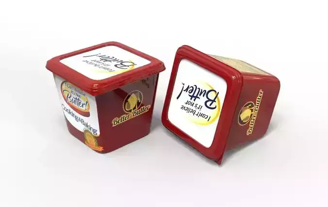 Butter Bottle 3D model