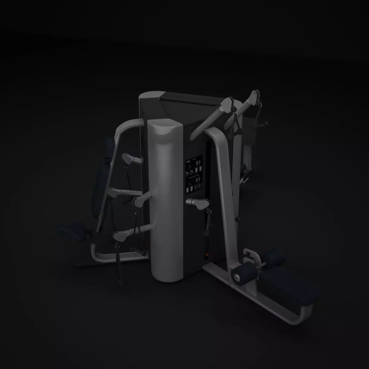 Multistation Tower Machine 3D model
